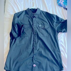 3XL black, DIXXON work shirt